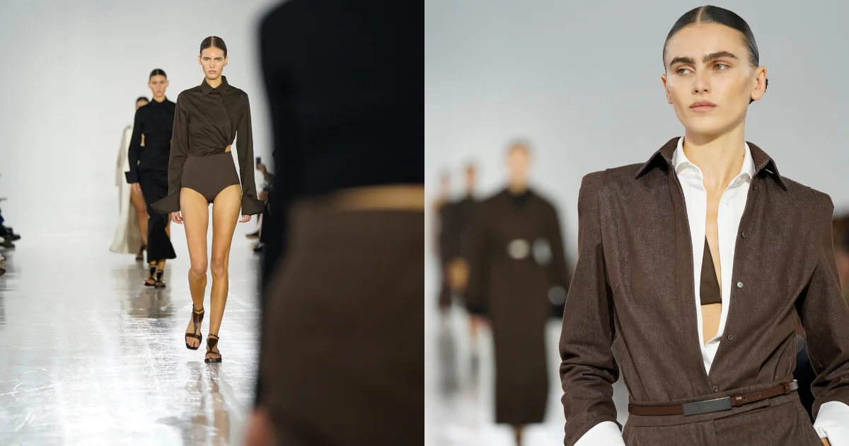 Brown for Spring in the Max Mara Spring-Summer 2025 Collection