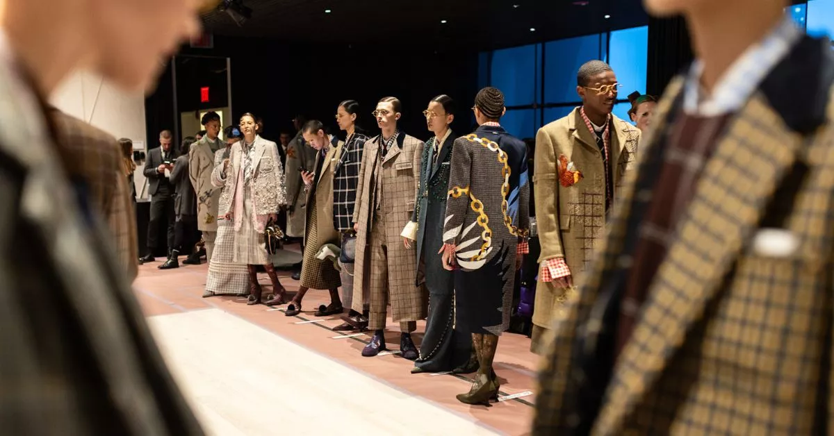 Shimmering Elegance: Disccover the Mesmerizing Swarovski Crystals in Thom Browne’s Fall 2025 Collection That Redefine Luxury Fashion