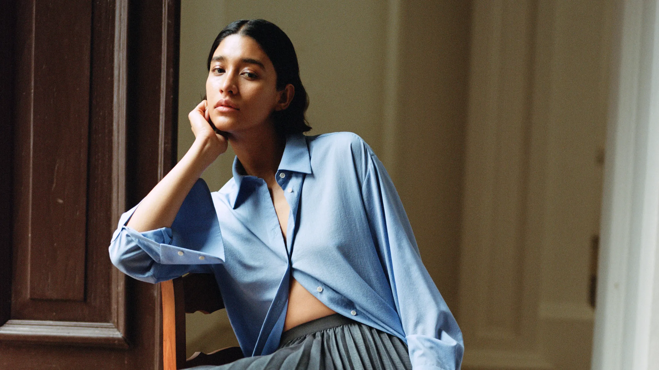 Embrace Spring’s Vibrant Spirit: Discover Why the Blue Women’s Shirt is Your Ultimate Must-Have for Effortless Style and Confidence This Season!