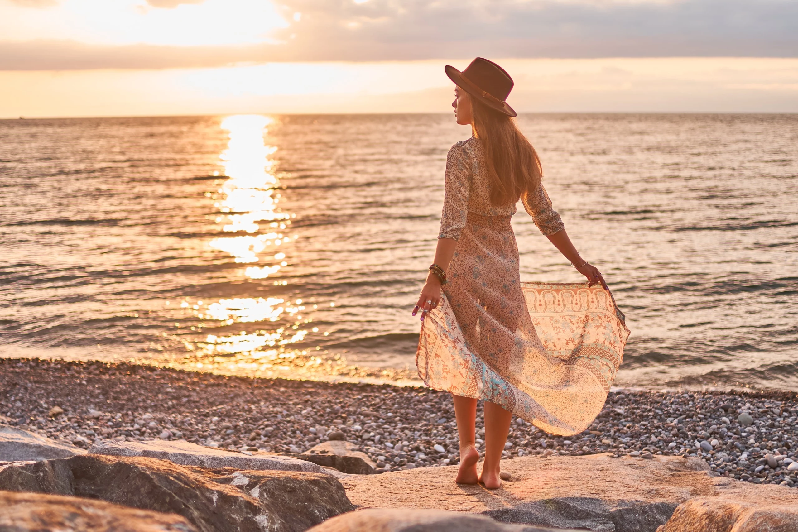 Embrace the Enchantment of Sunset Styling: Transform Your Look with Unique, Emotionally-Inspired Fashion for Every Occasion
