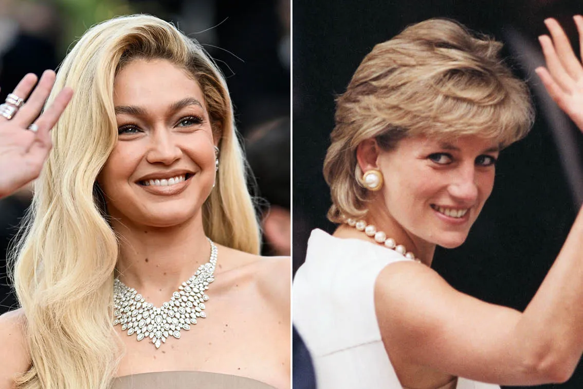 Channeling Royalty: How Gigi Hadid’s NYC Casual Ensemble Echoes Iconic Princess Diana’s Style