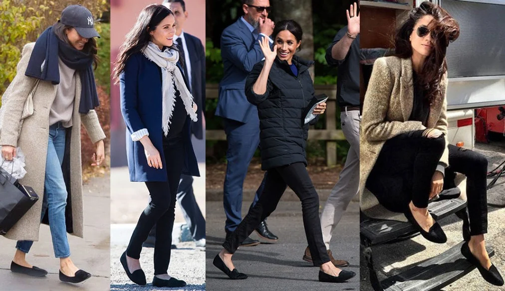 Meghan Markle Revolutionizes Ballet Flats: A Daintier Twist on Classic Footwear