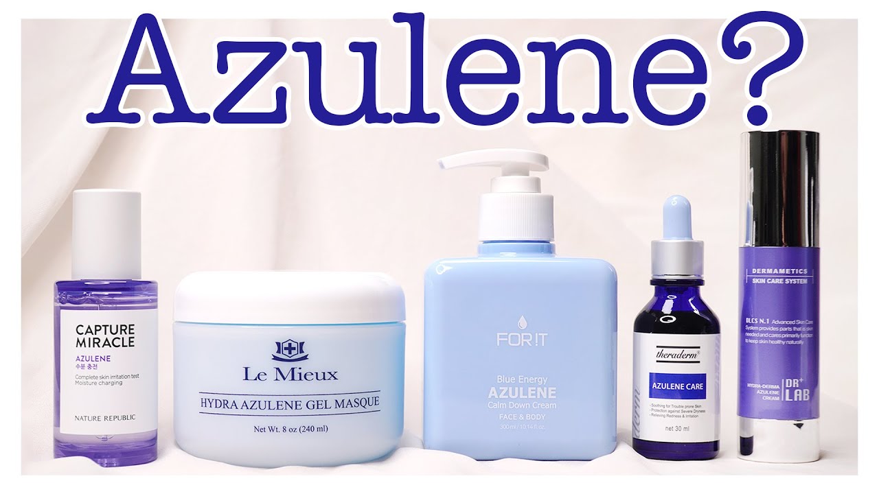 Azulene: The Powerhouse Behind Blue Skincare Products